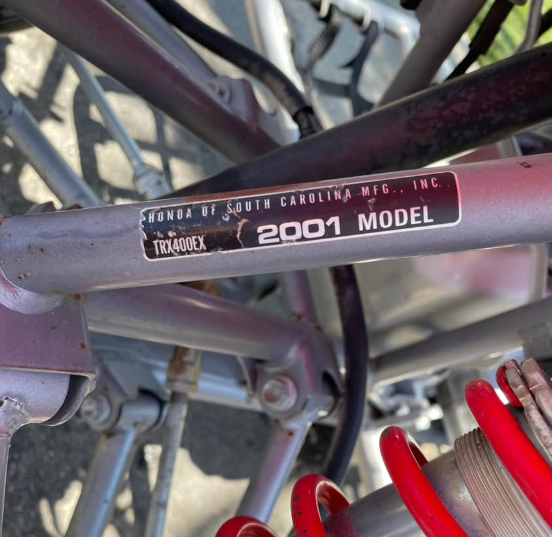 Honda EX TRX 400 Año 2001