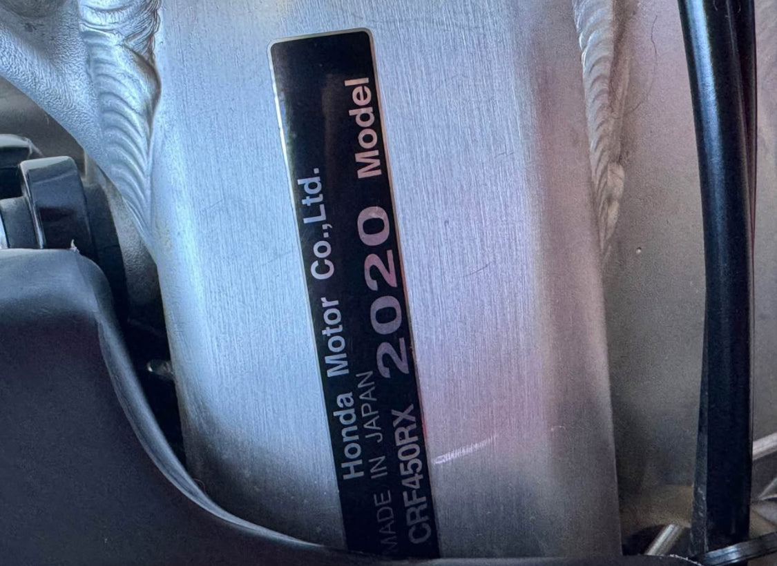 Honda CRF 450 RX Año 2020