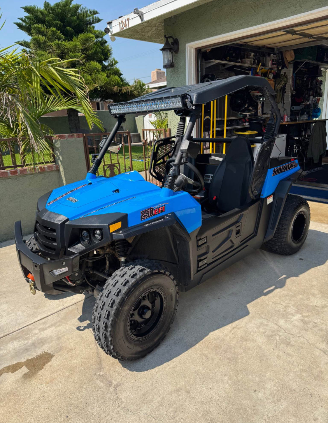 Hisun Strike  250 Efi  Año 2021