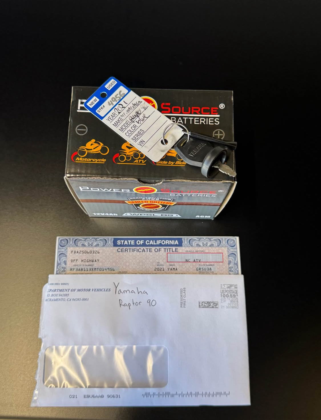 Yamaha  Raptor 90  Año 2021