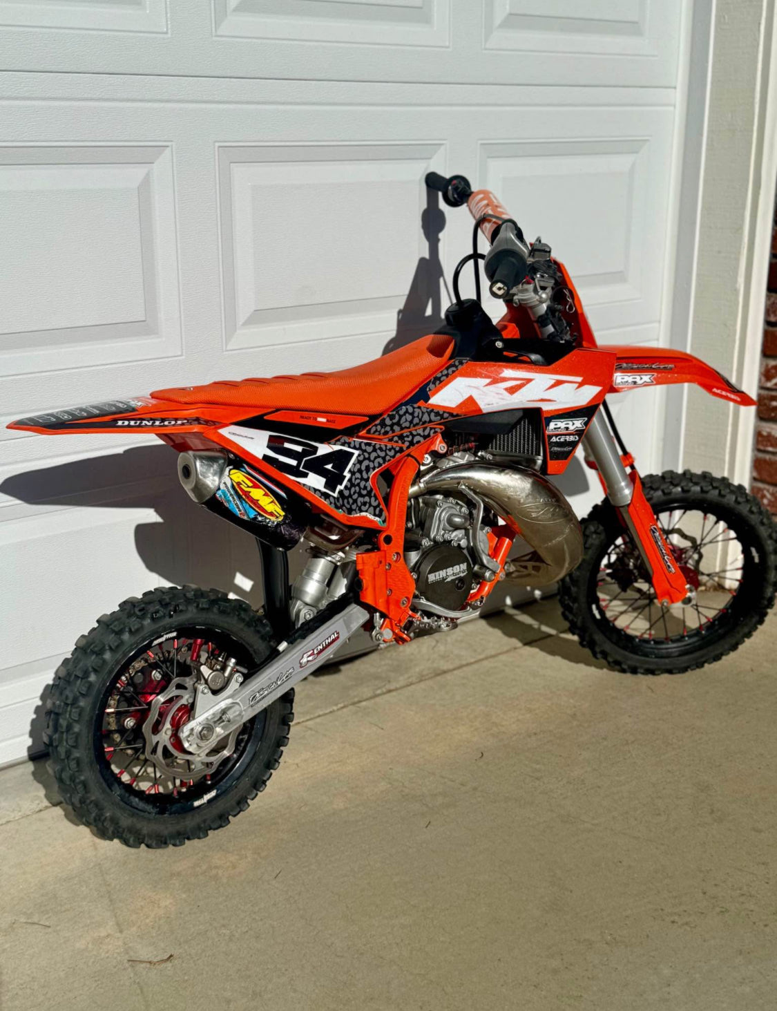 KTM  50 SX  Factory Edition  Año 2024