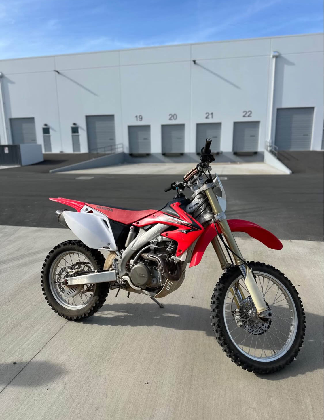 Honda  CRF-450x Año 2006