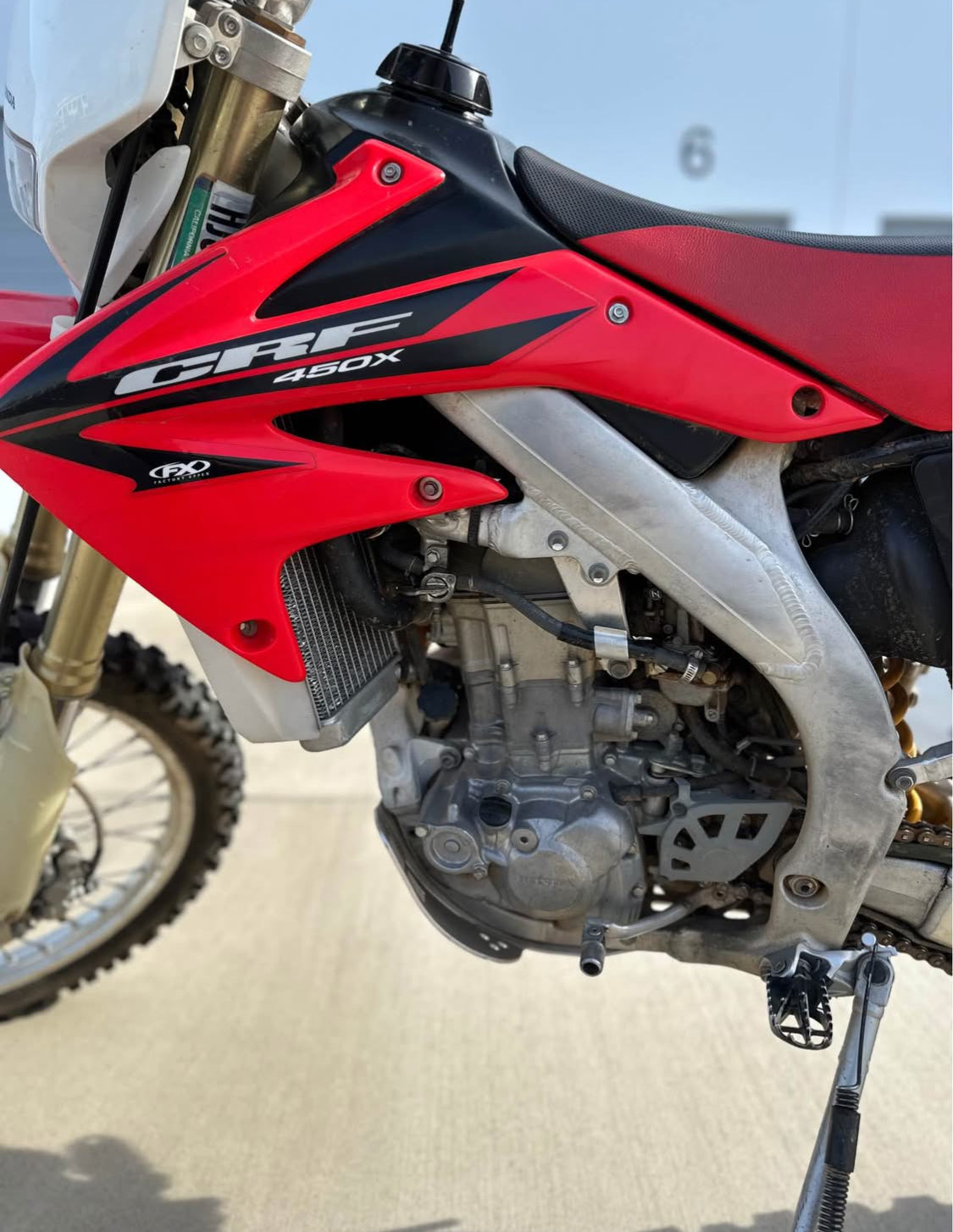 Honda  CRF-450x Año 2006