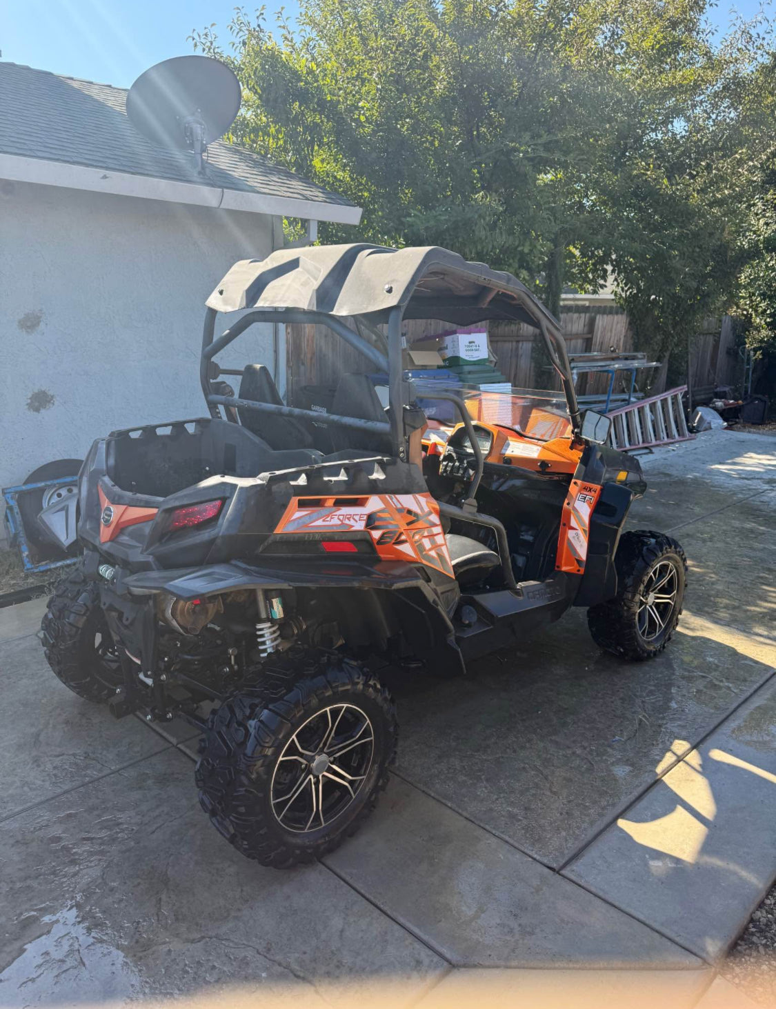 Moto Zforce  EX800 Año 2017