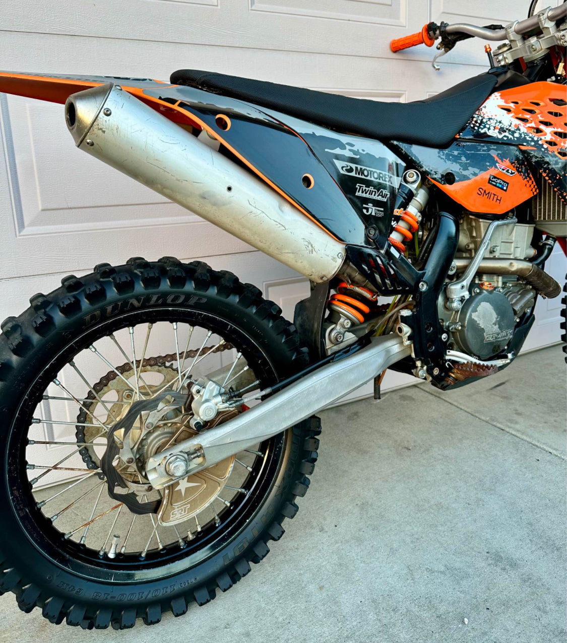 KTM  XCF 250  Año 2008