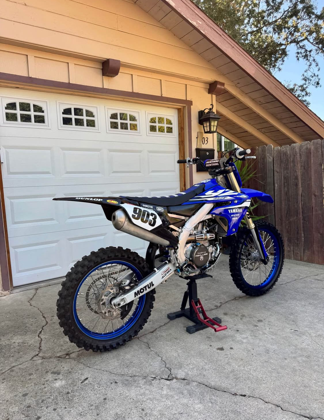 Yamaha  YZ-450f Año 2018