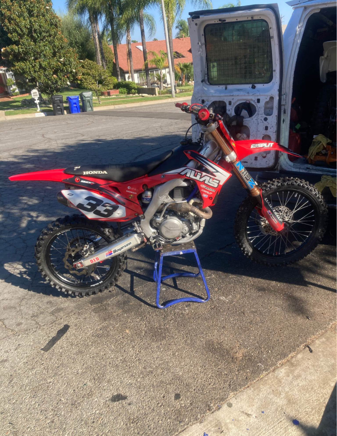 HONDA  CRF-450 Año 2015