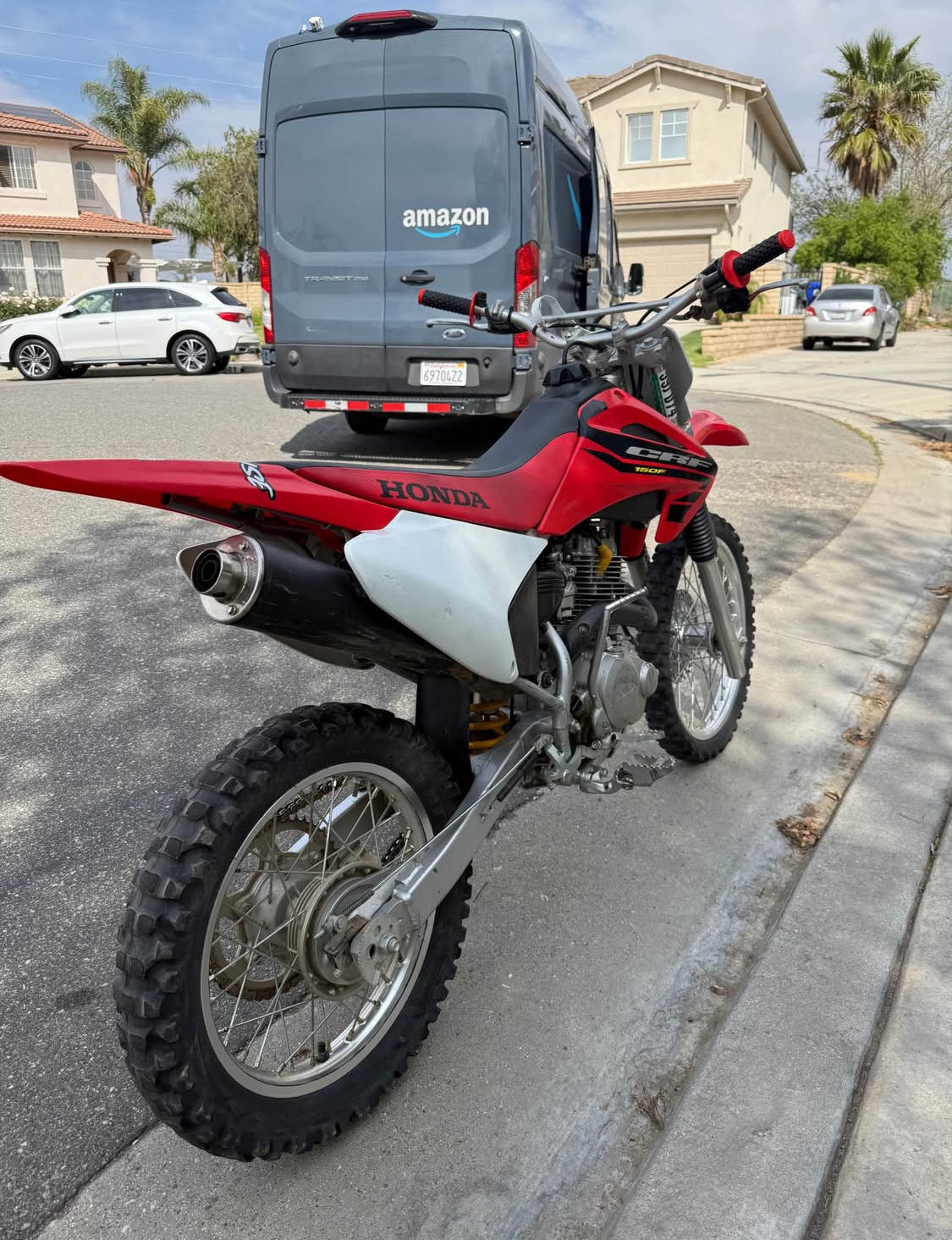 Honda  CRF 150 Documentación en regla  Año 2004