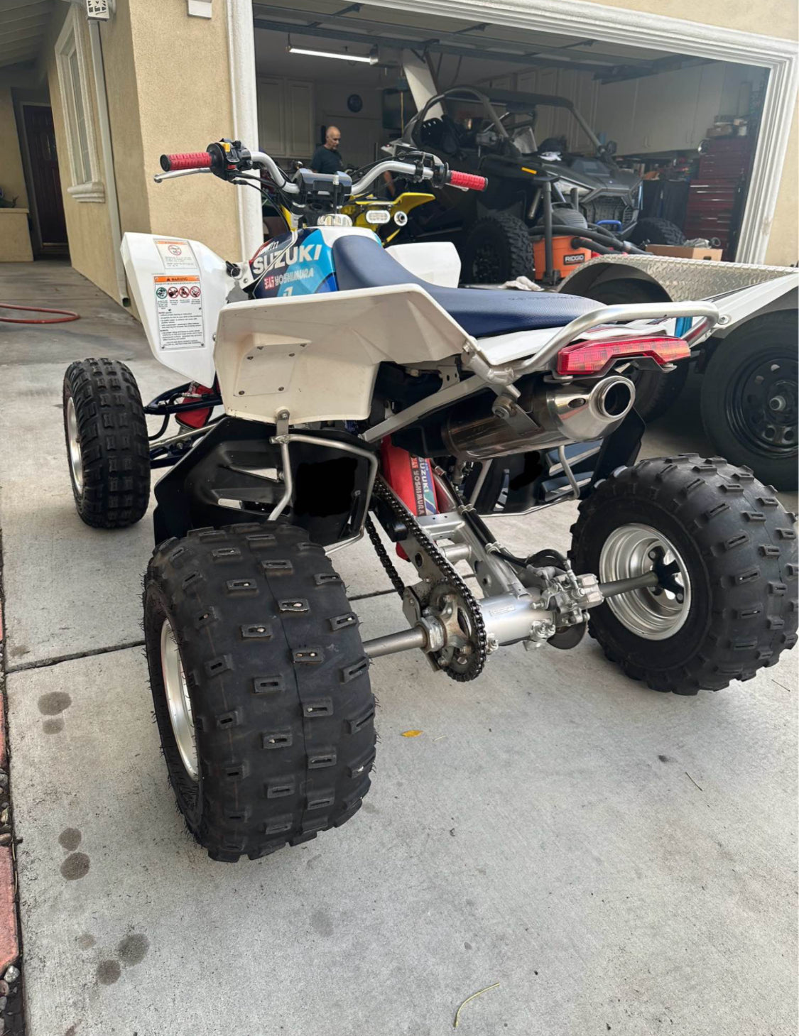 Suzuki LTR  450 quadracer  Año 2008