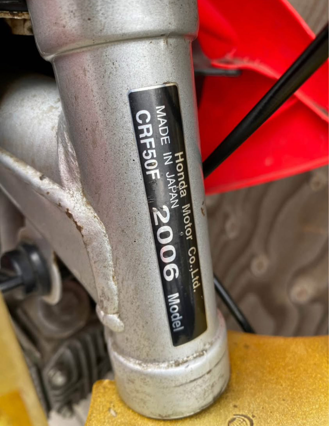 Honda  CRF 50 Año 2006