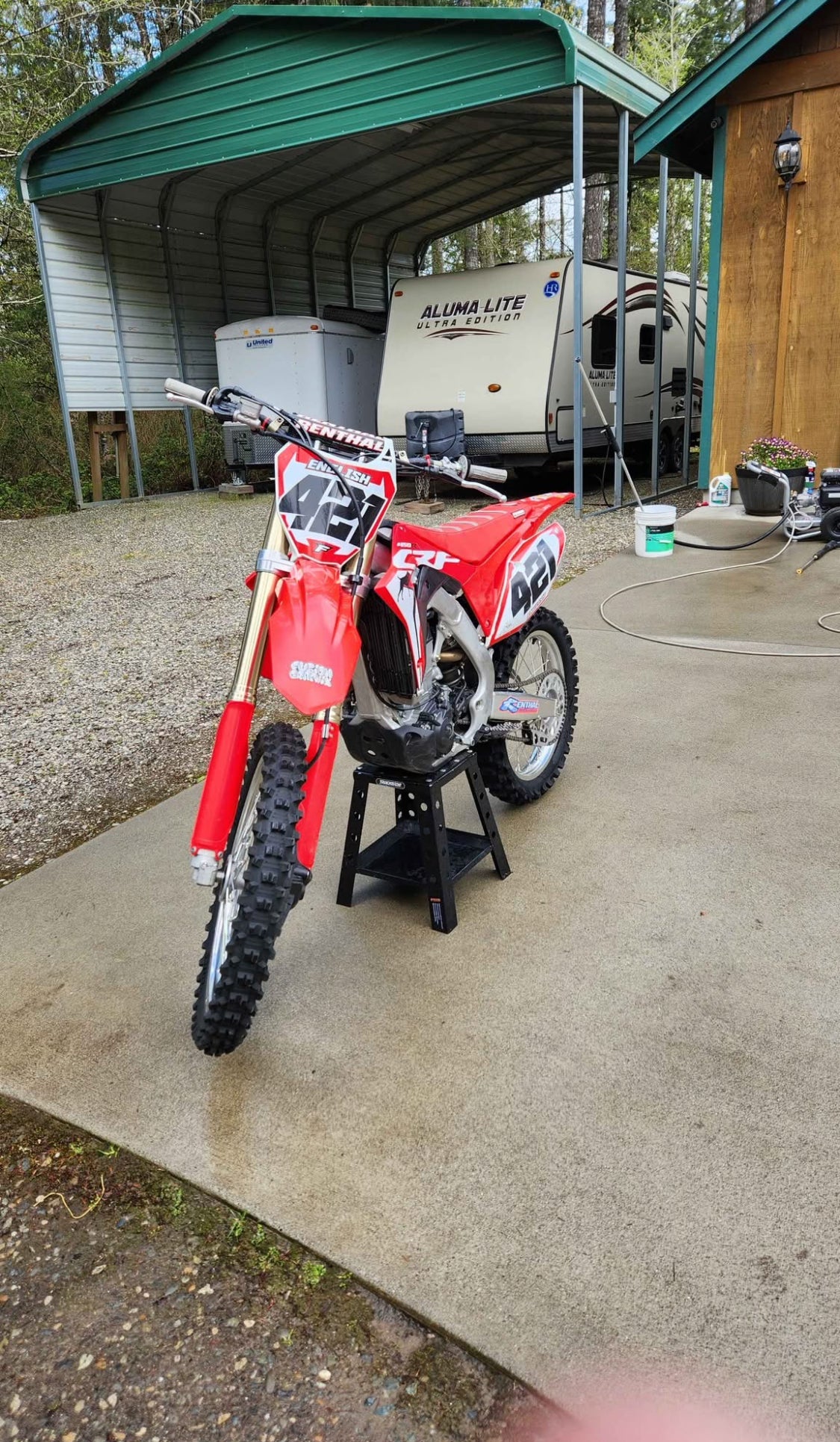 Honda  CRF 450R  Año 2018