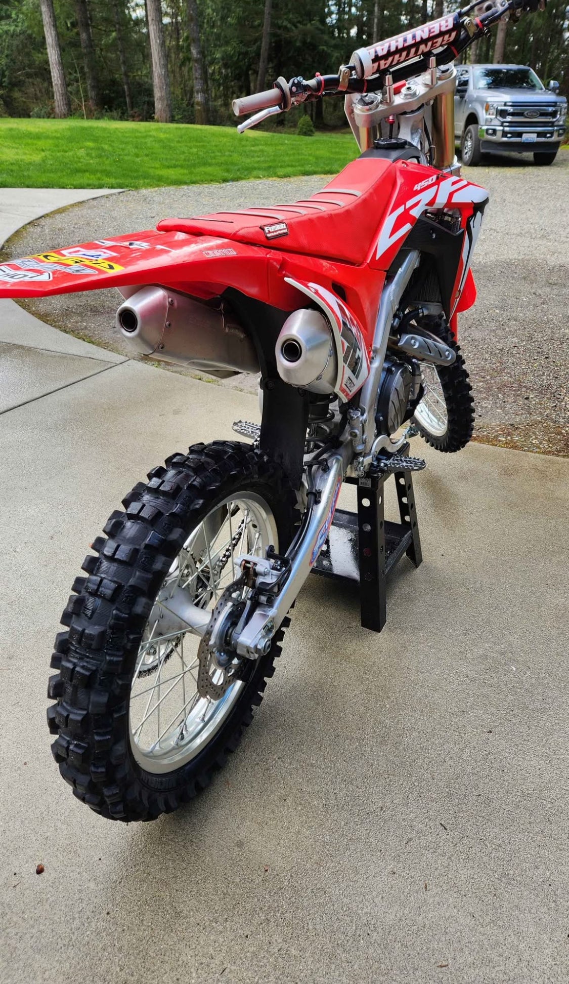 Honda  CRF 450R  Año 2018
