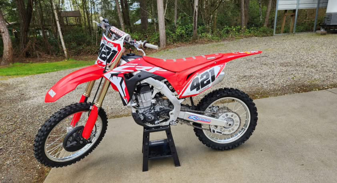 Honda  CRF 450R  Año 2018
