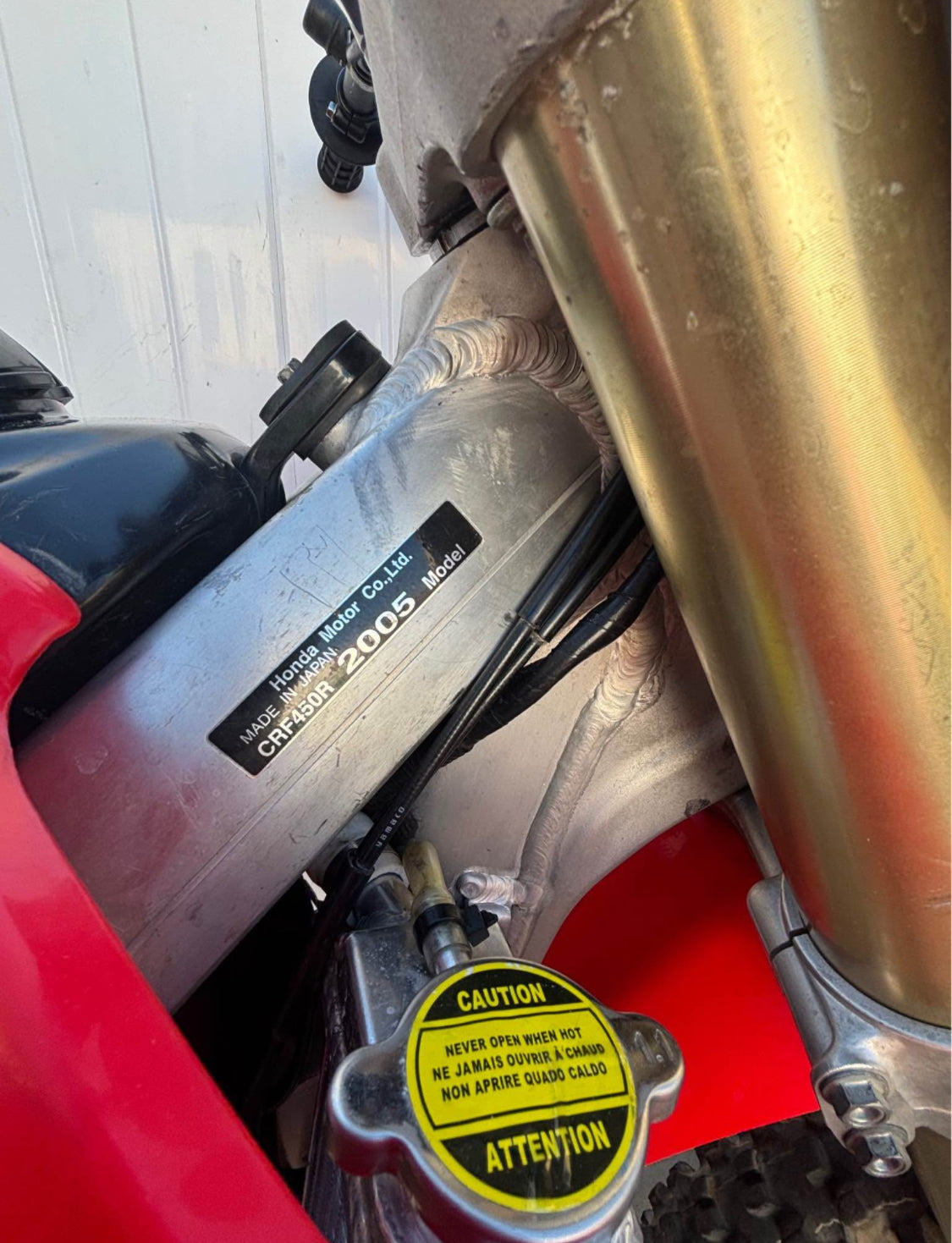Honda  Crf-450R Año 2005