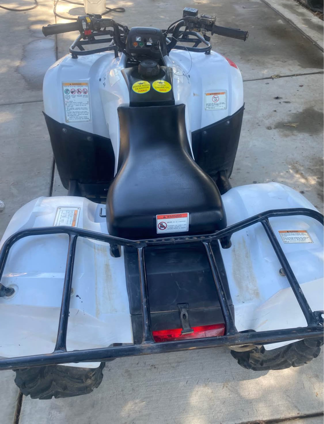 Honda  TRX 250  Año 2018