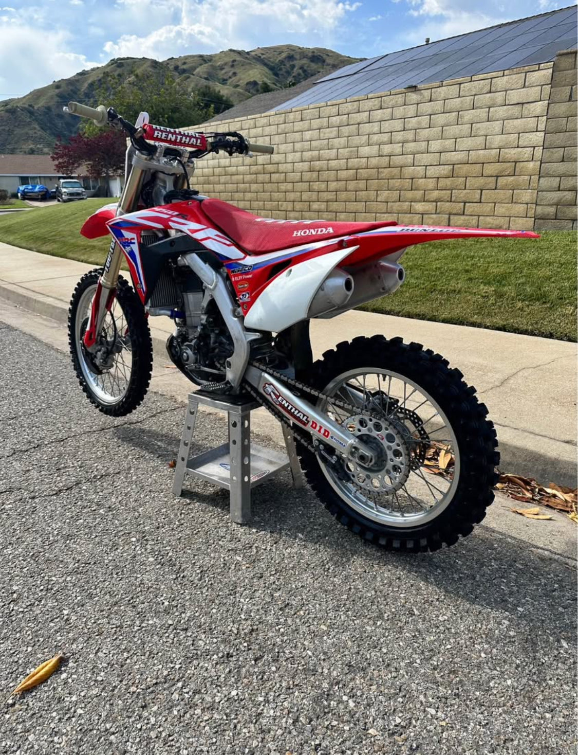 Honda  CRF 450R  Año 2018