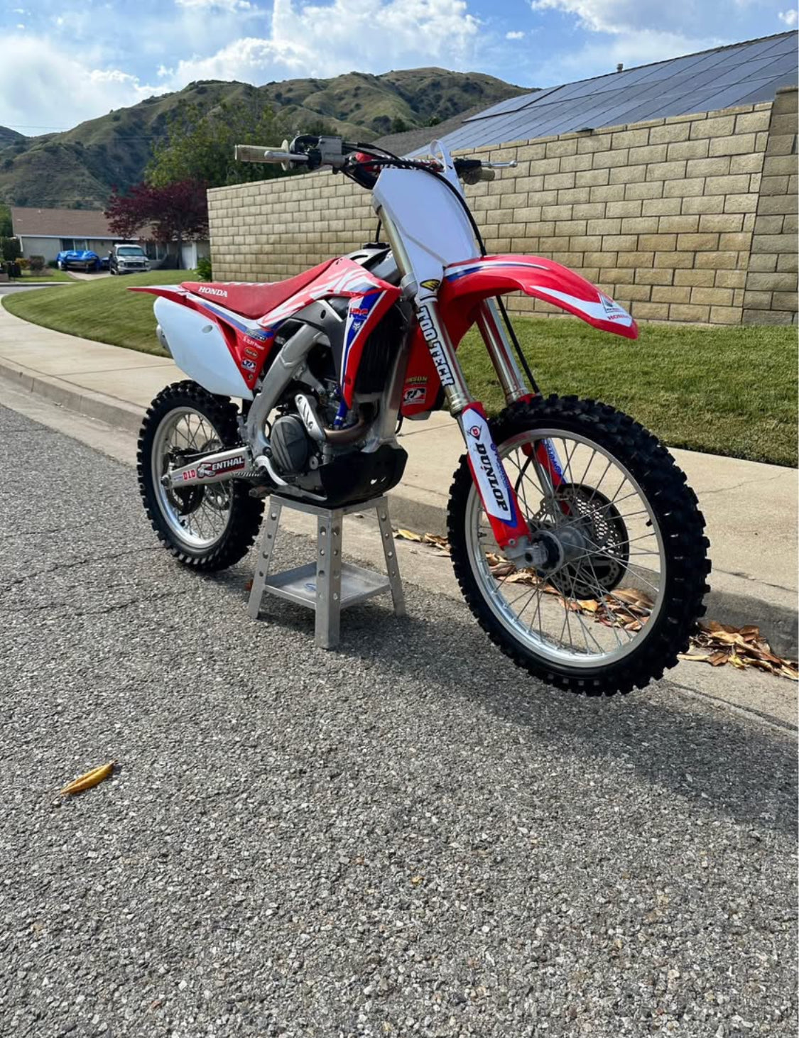 Honda  CRF 450R  Año 2018