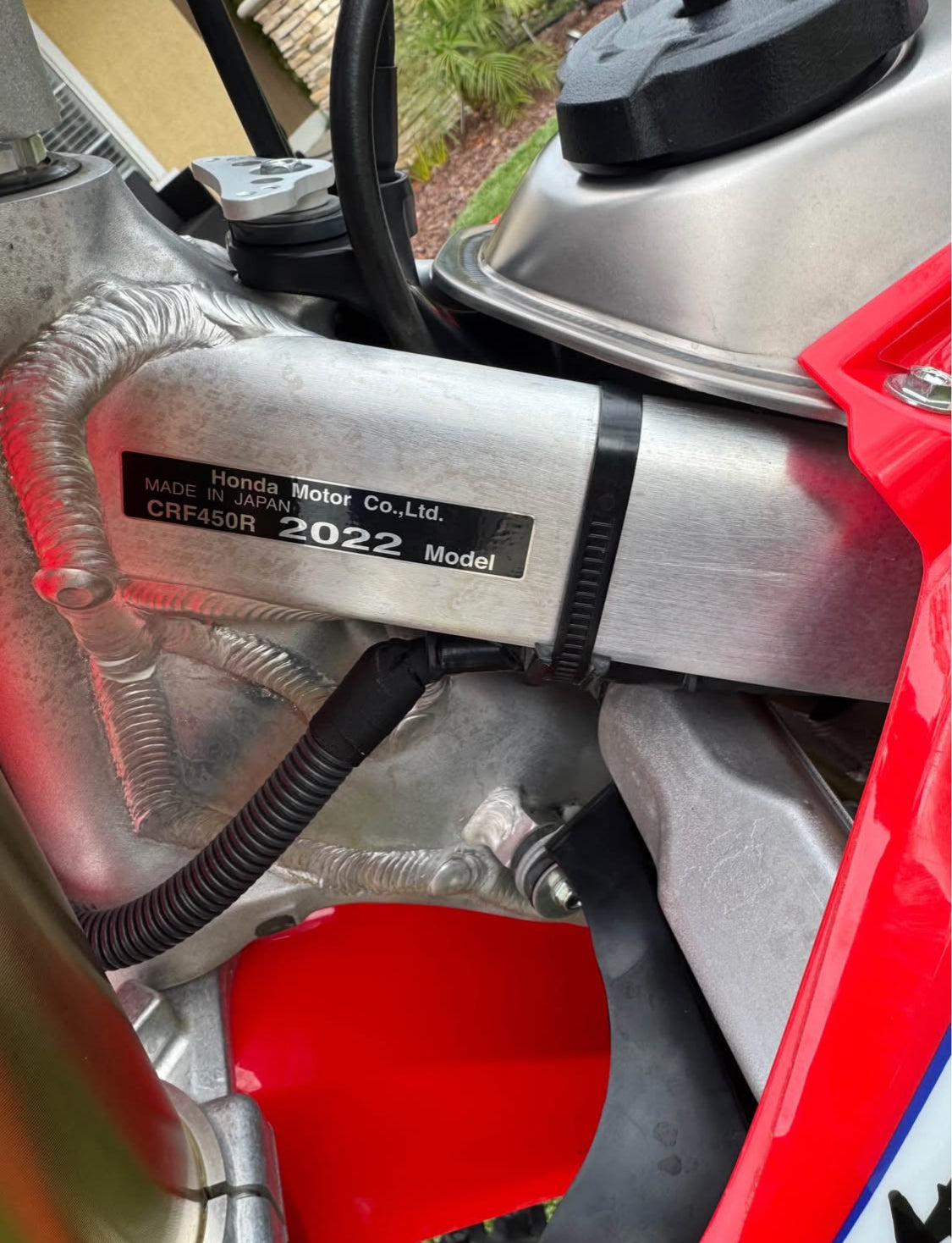 Honda  CRF-450 R Año 2022